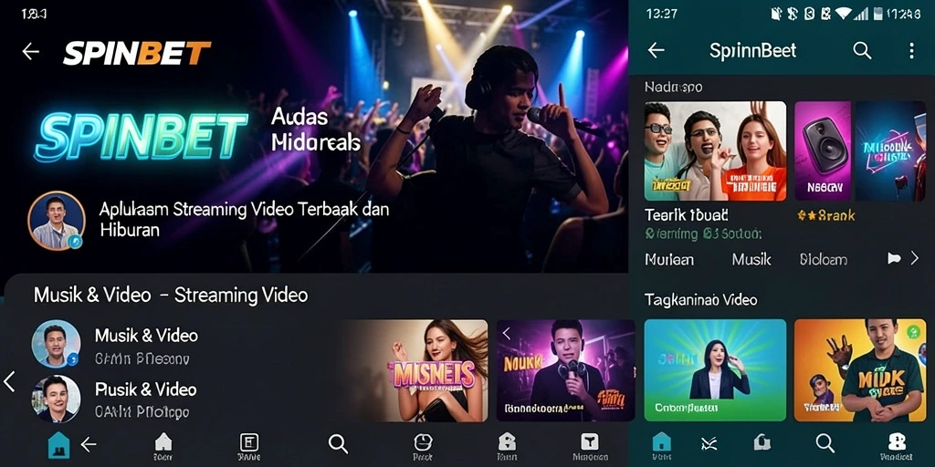 Antarmuka pengguna SPINBET yang menawan dan mudah digunakan.