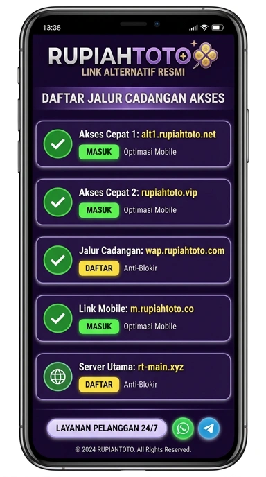 Tampilan link alternatif rupiahtoto